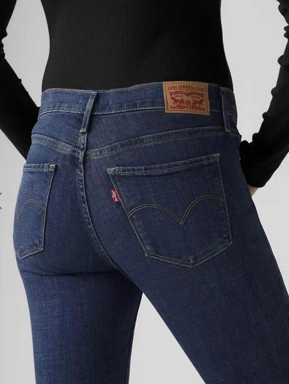 Levi's 311 Shaping Skinny Jeans in Medium Blue Denim